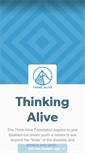 Mobile Screenshot of blog.thinkalive.org